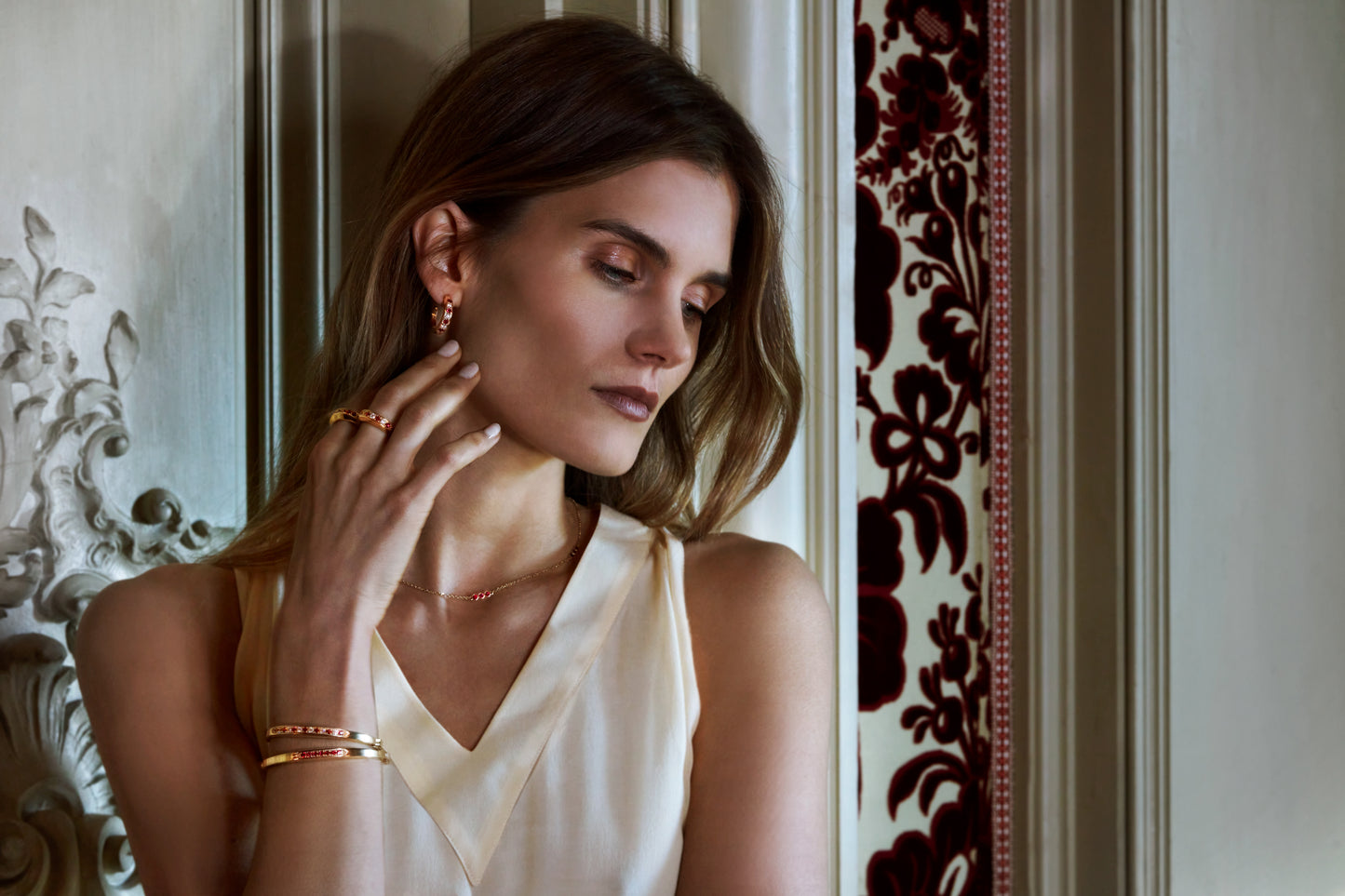 Stuyvesant ring in ruby