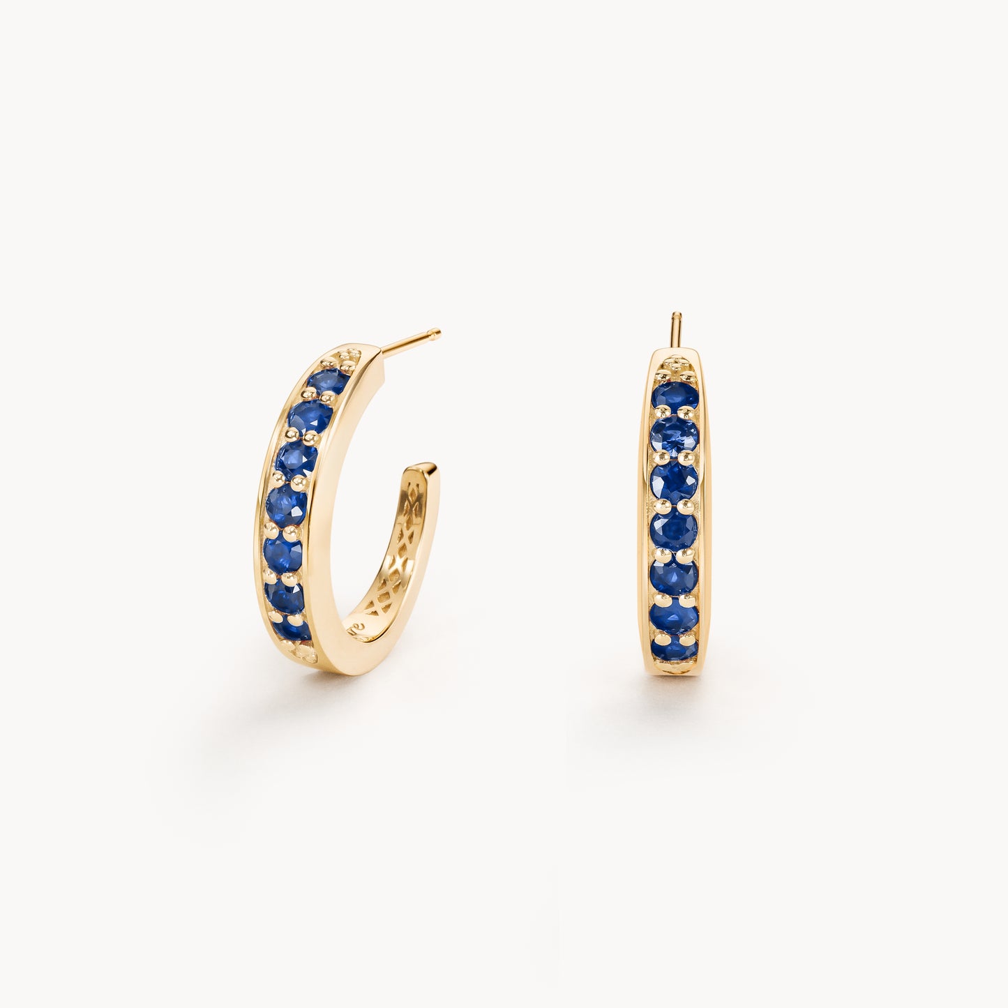Stuyvesant earrings in sapphire