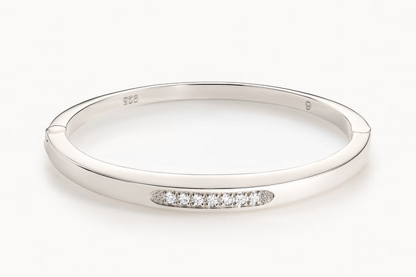 Stuyvesant bracelet in diamond and silver