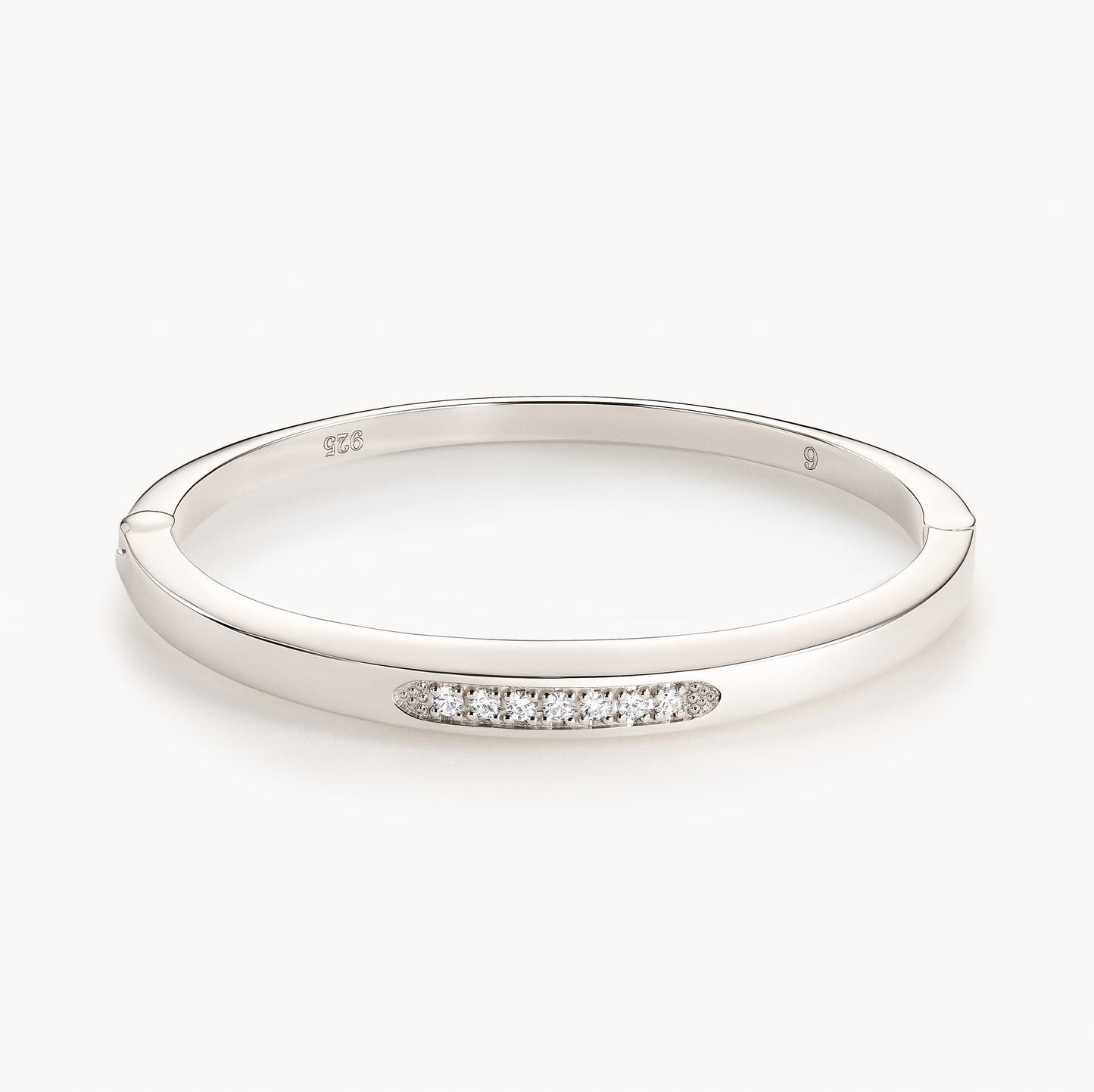 Stuyvesant bracelet in diamond and silver