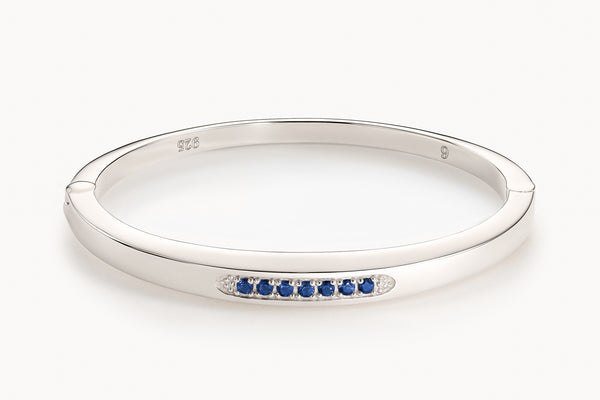 Stuyvesant bracelet in sapphire and silver