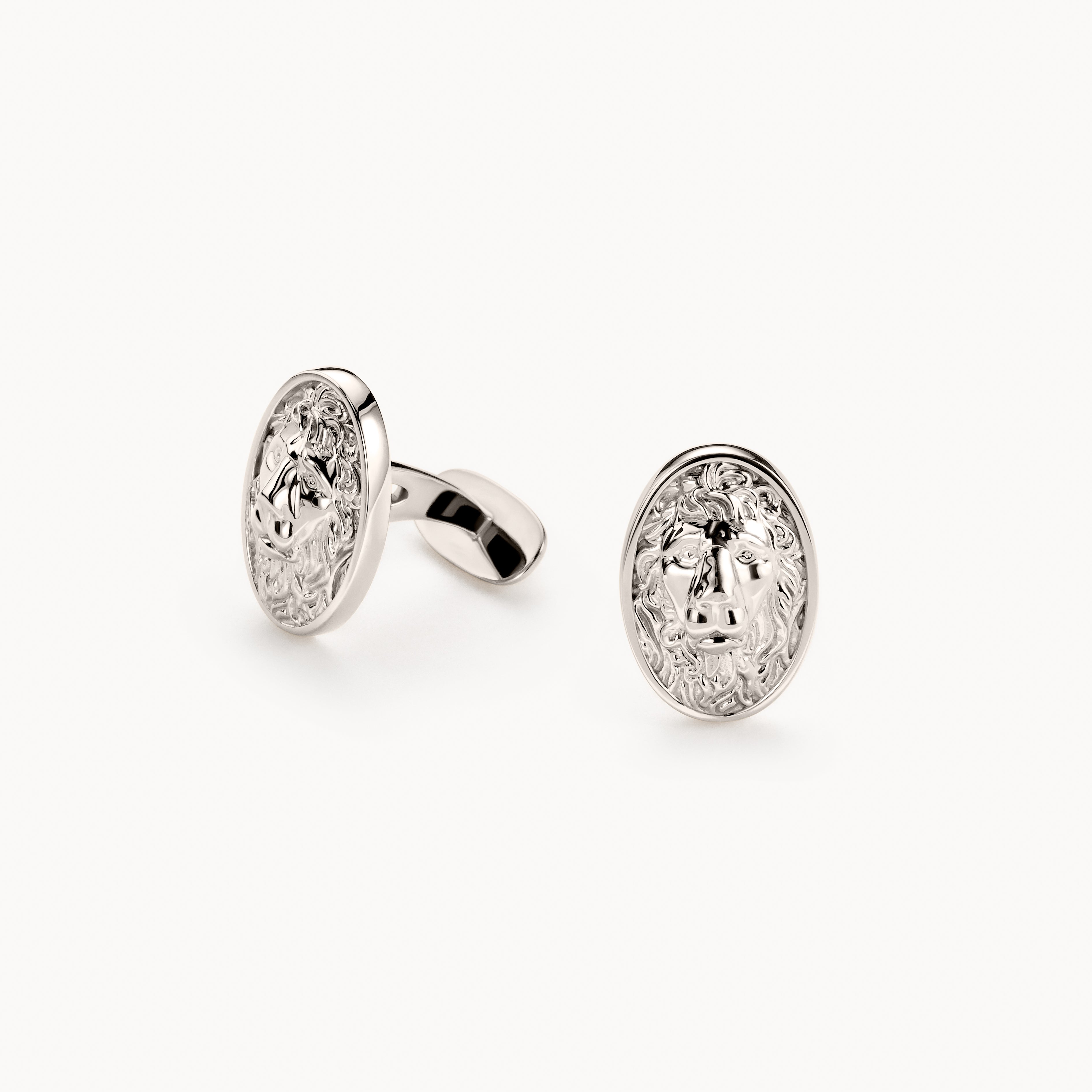 Commodore cuff links in silver