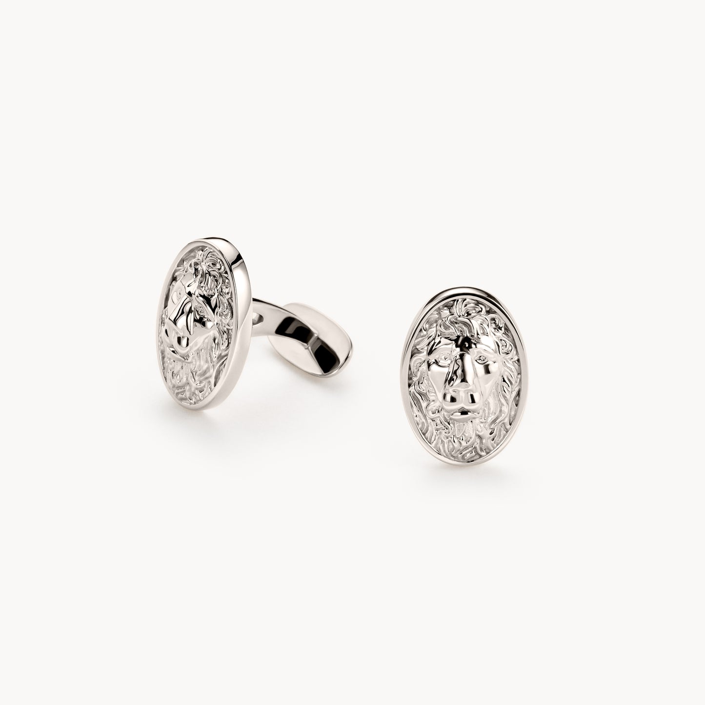 Commodore cuff links in silver