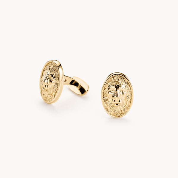 Commodore cuff links in gold