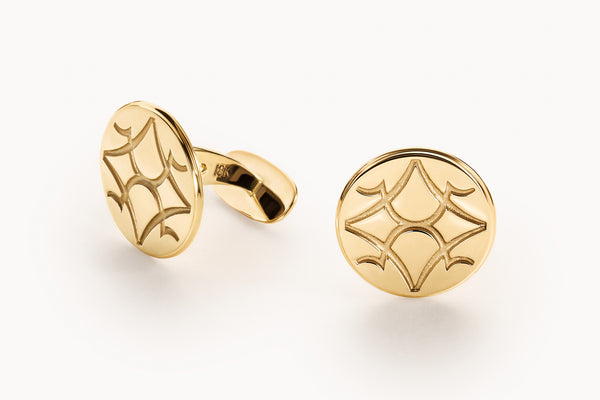 Oak Sitting cuff links