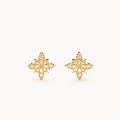 Oak Sitting star earrings