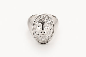 Commodore signet ring in silver