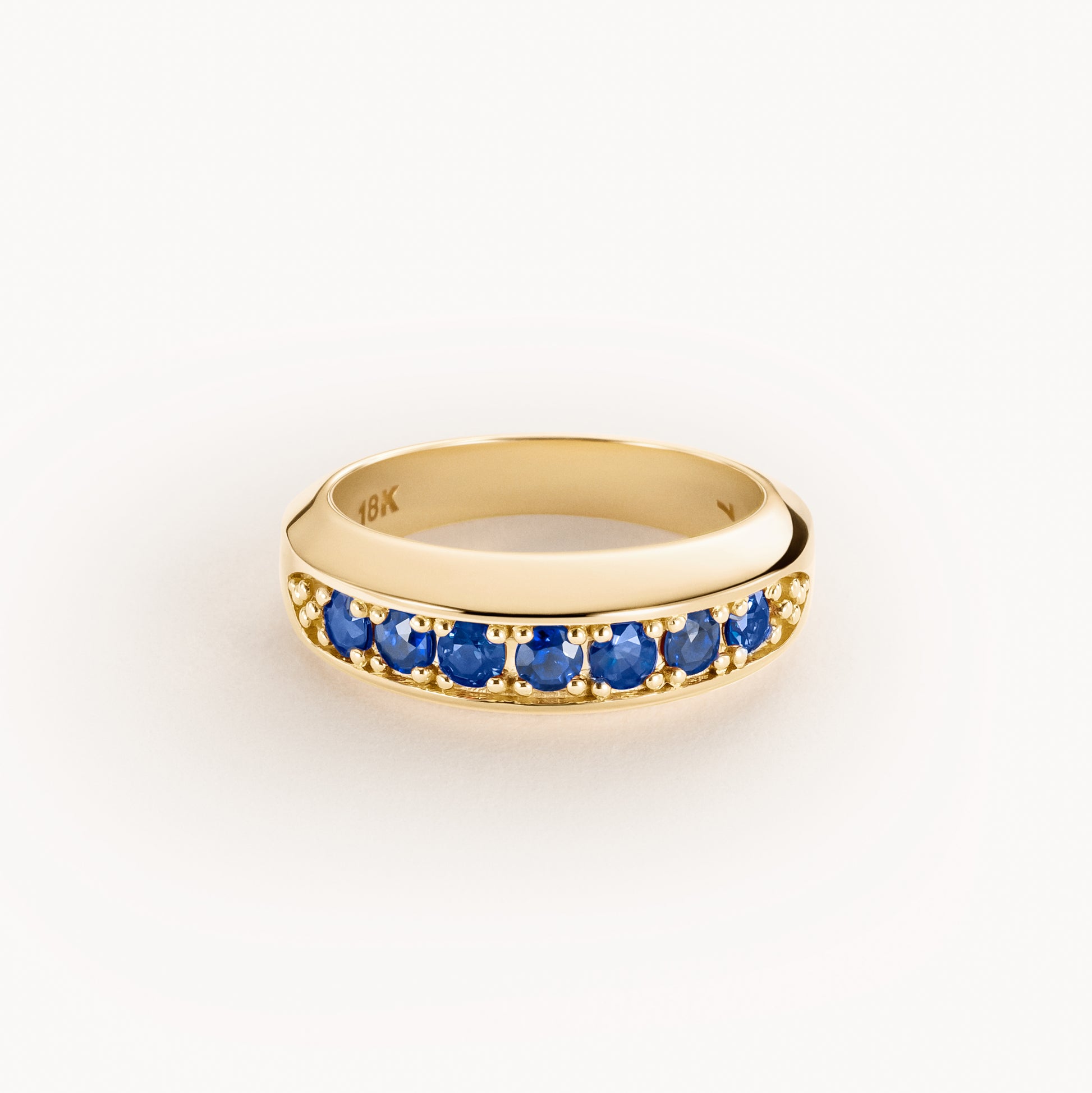Image 1: Stuyvesant ring in sapphire