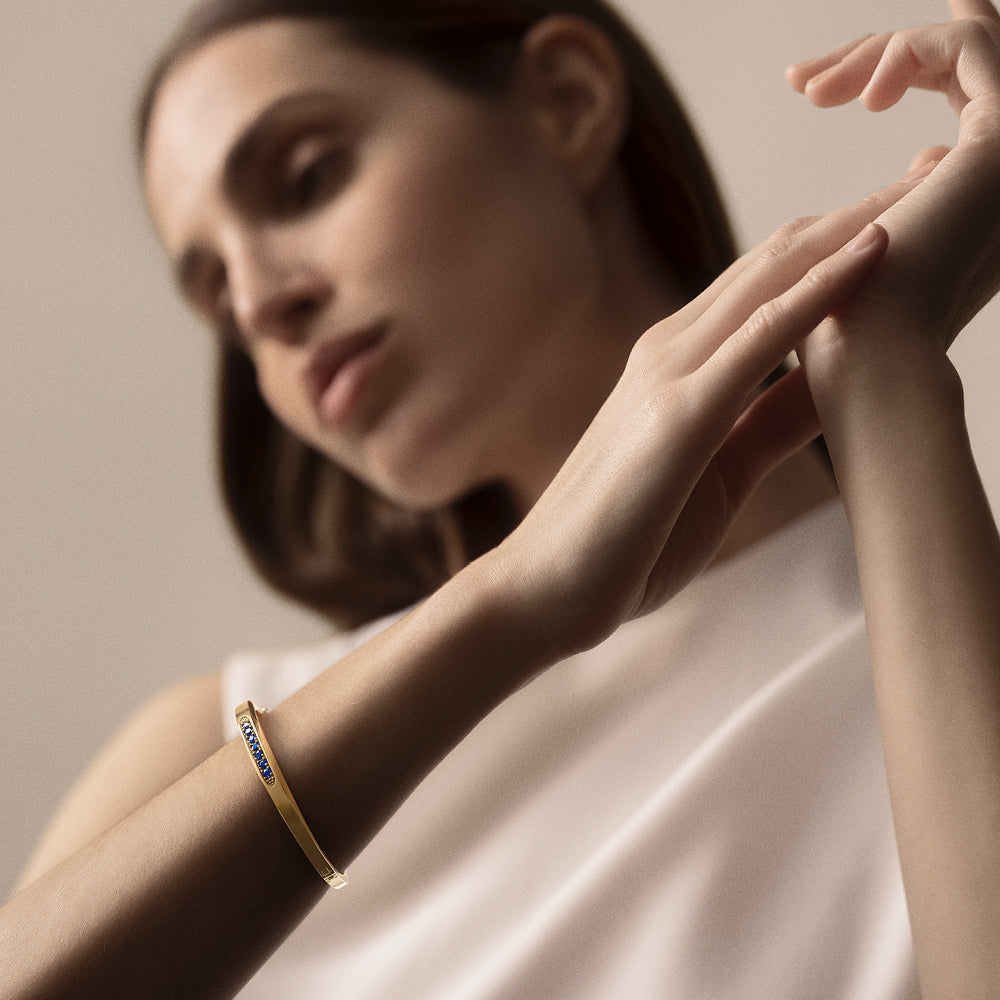 Image 3: Stuyvesant bracelet in sapphire