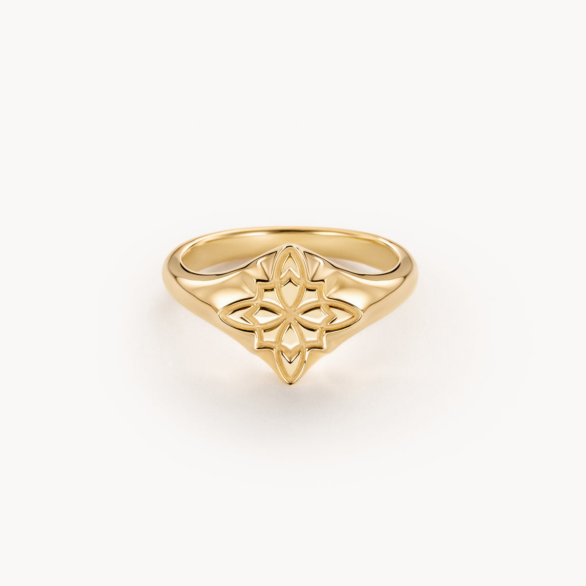 Image 1: Gold OS Star Ring