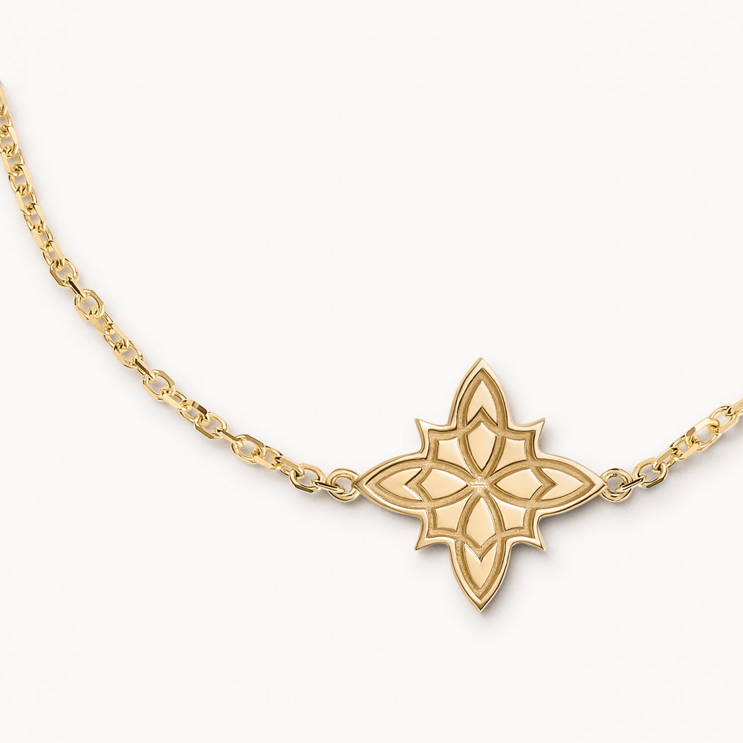 Gold OS Star Bracelet