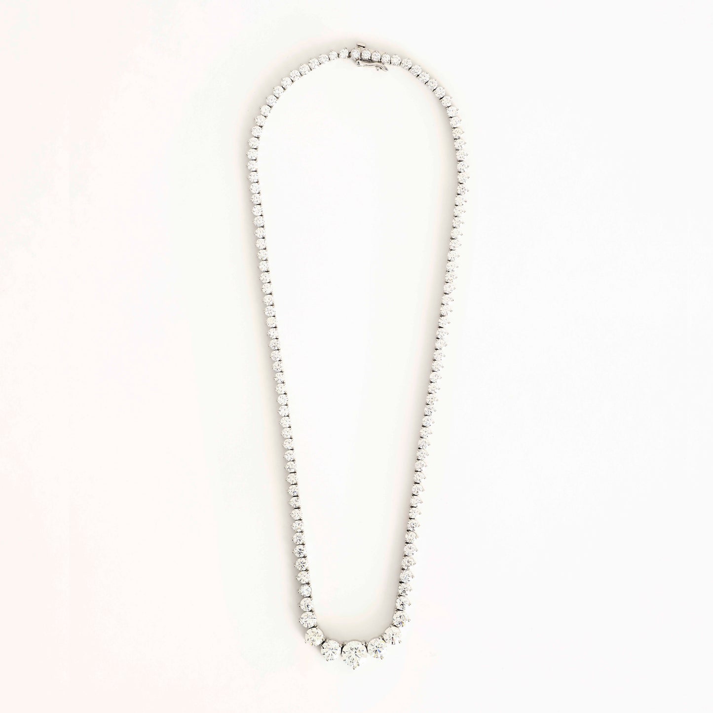 Graduated Diamond Necklace 22.47 ctw