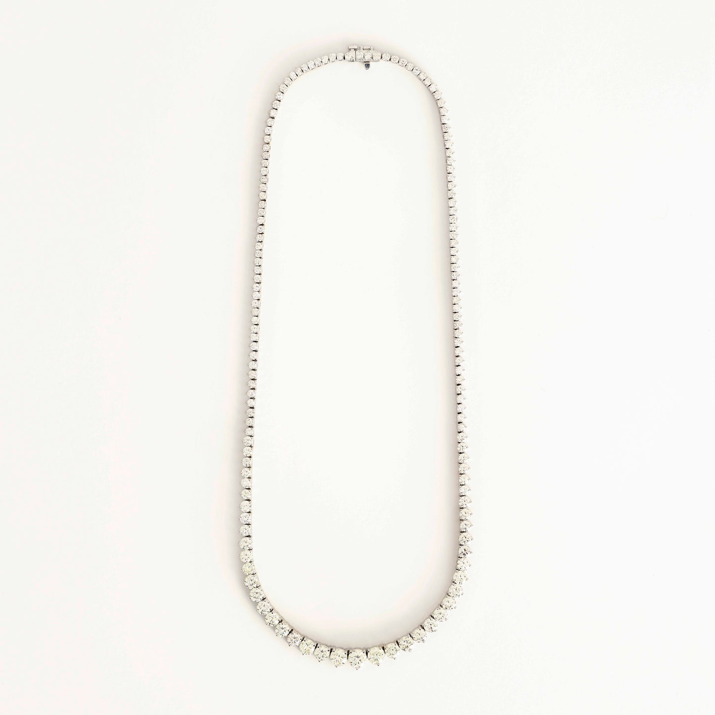 Graduated Diamond Necklace 13.11 ctw