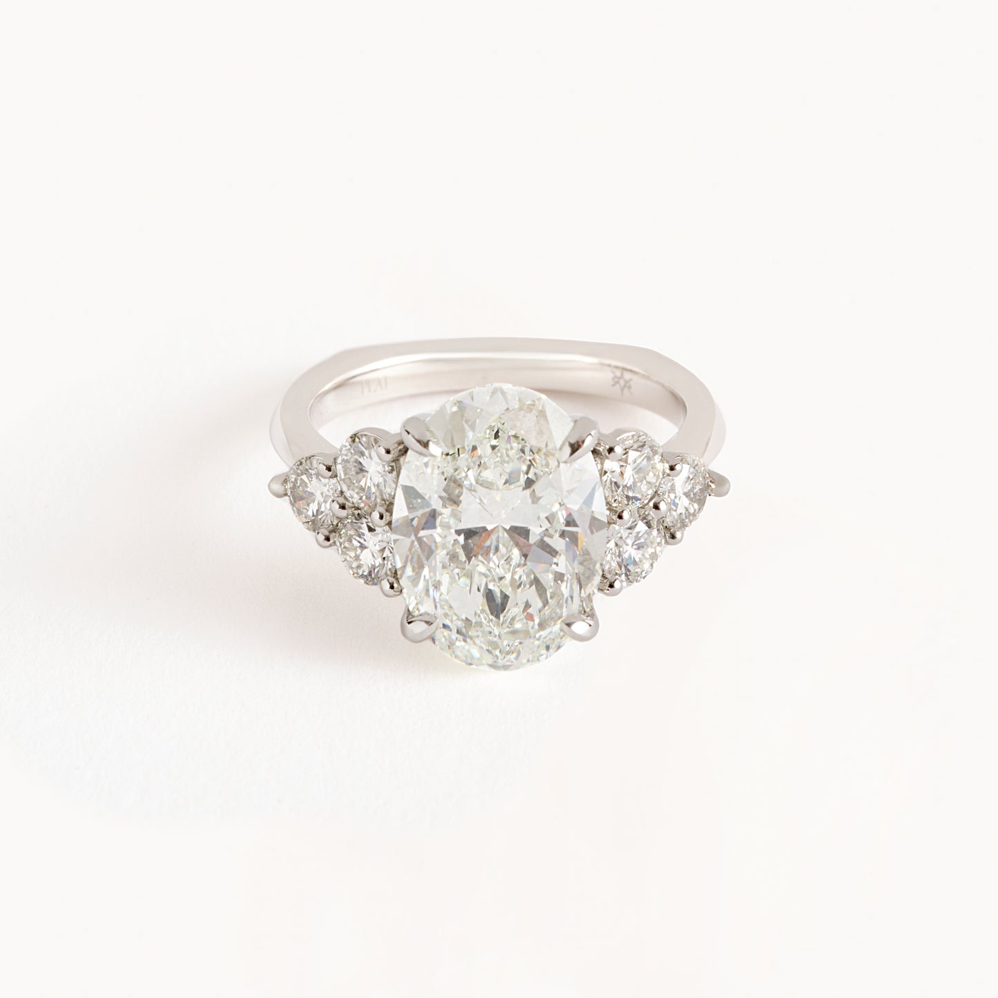 ESV 5.37 Carat Oval Diamond Ring