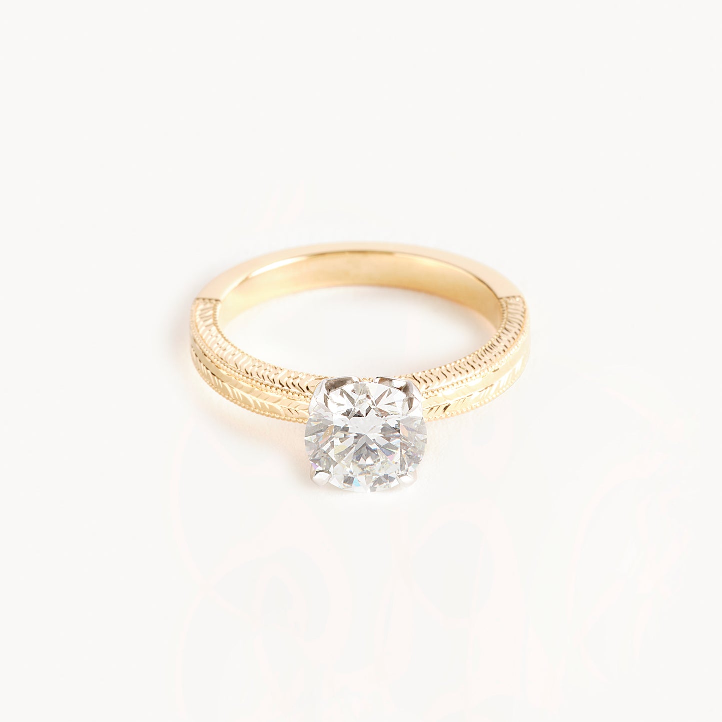 1.50 Carat Round Brilliant Diamond Ring