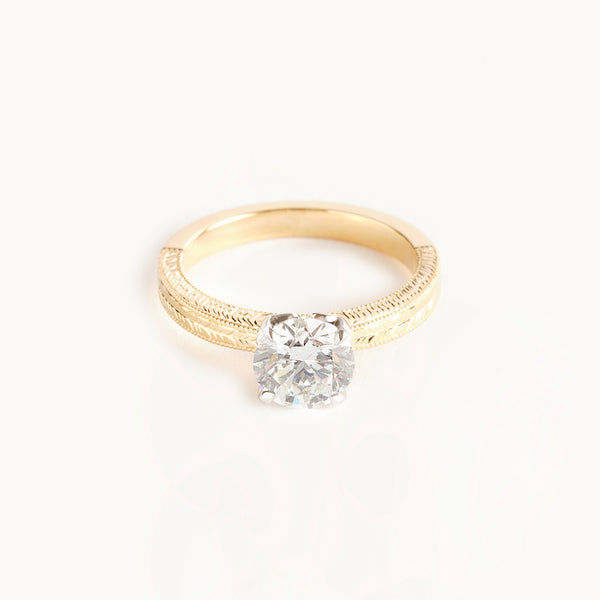 1.50 Carat Round Brilliant Diamond Ring