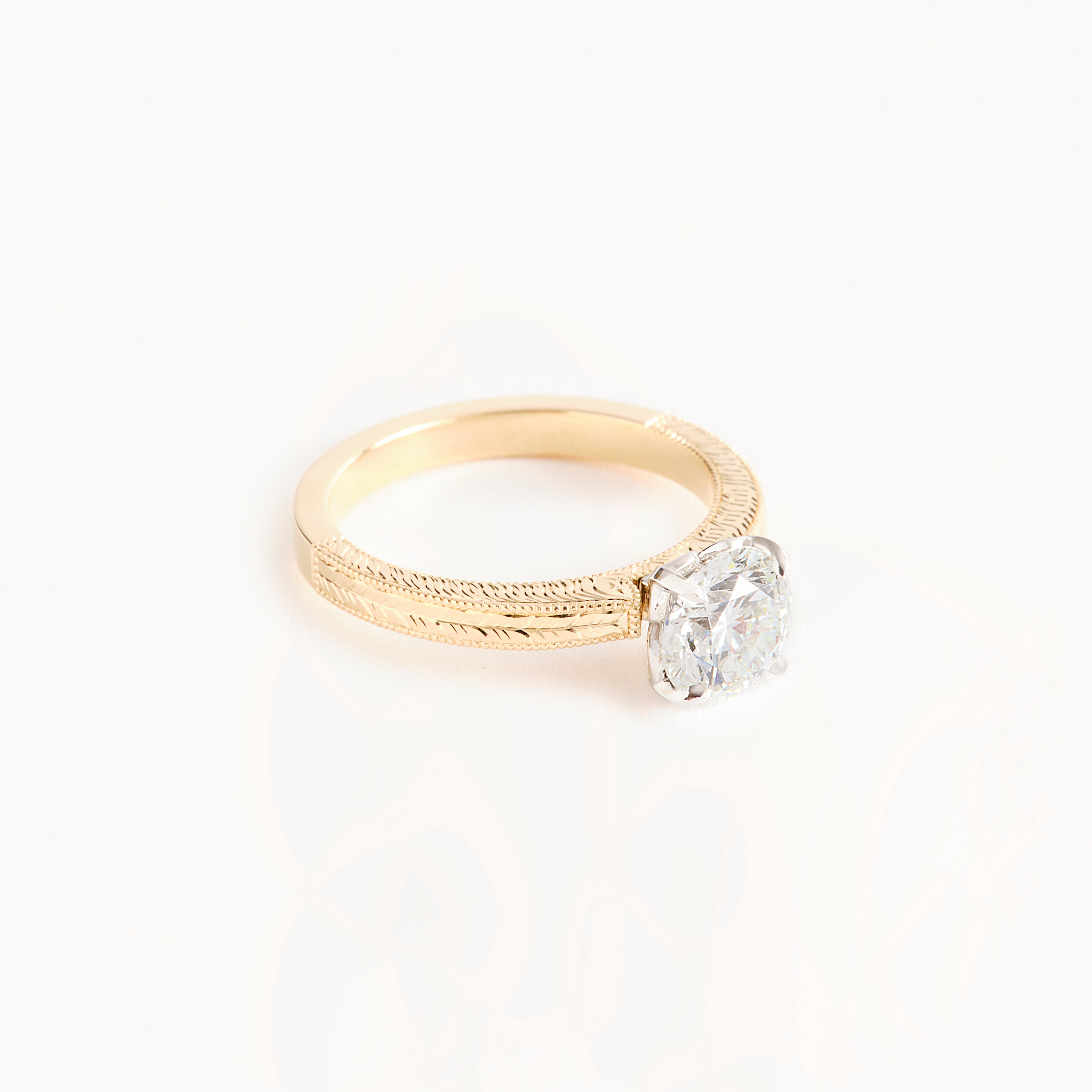1.50 Carat Round Brilliant Diamond Ring