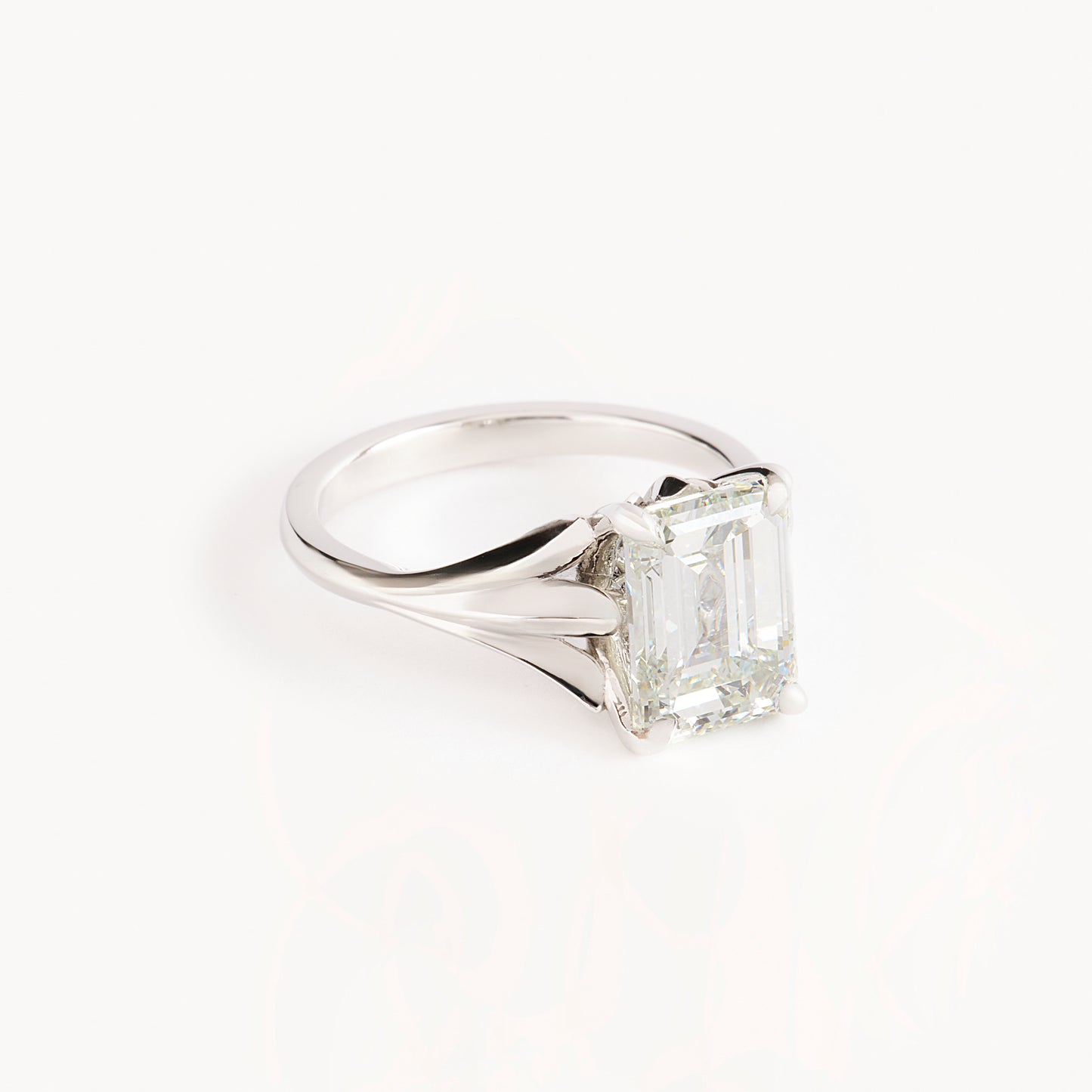 ESV 4.03 Carat Emerald Cut Diamond