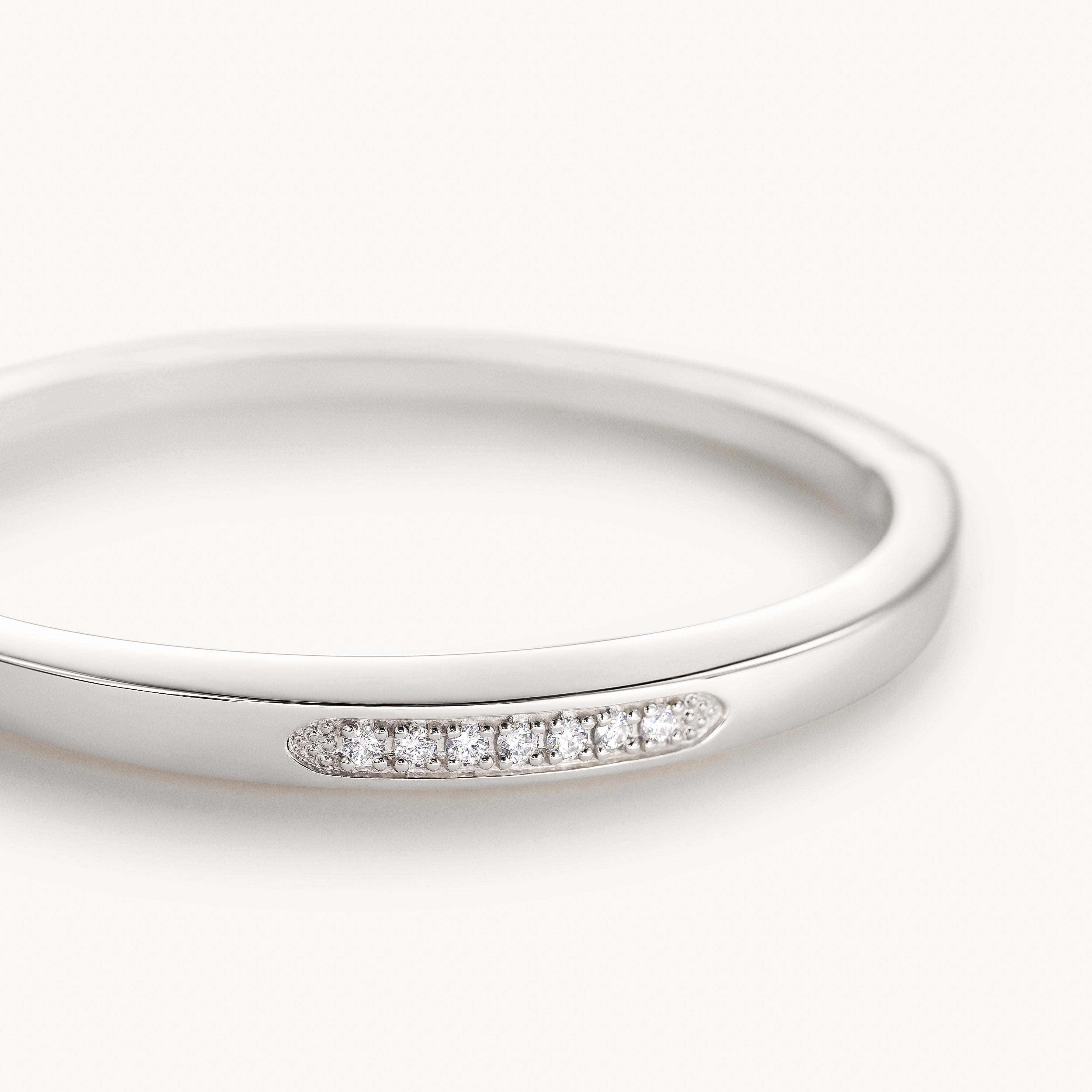 Silver Diamond Bracelet