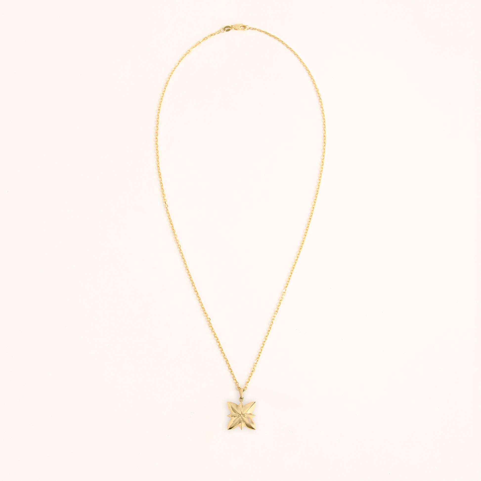 Image 2: Oak Sitting pave star pendant